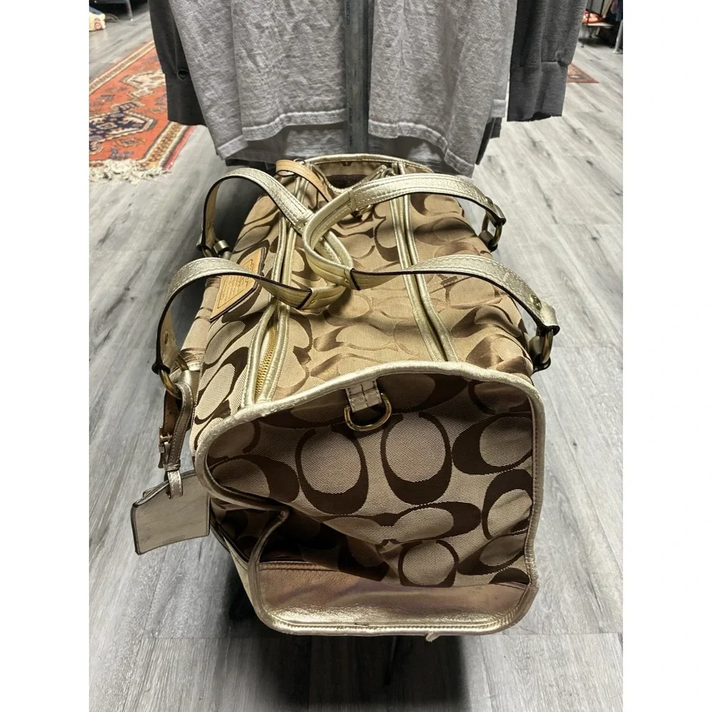 Coach Signature Dog Carrier Pet Carrier Bag Jacquard Monogram H0668-60094